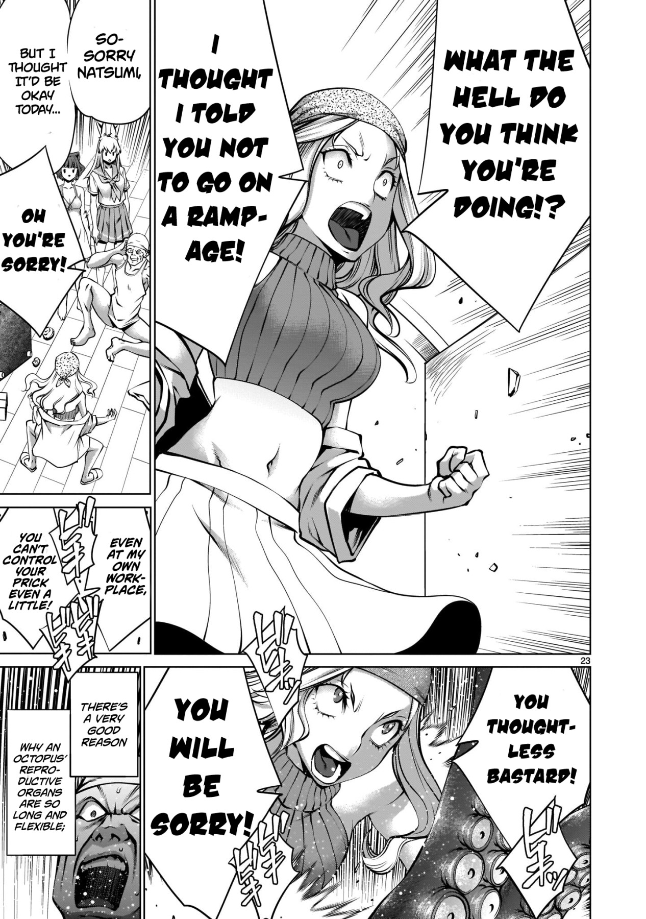 Hentai Manga Comic-Isn't It Too Much? Inaba-san/Hoshi Gari Sugidesho? Inaba-san Ch. 5-Read-20